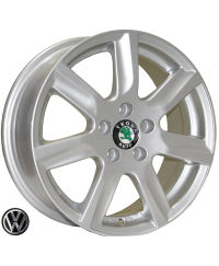 Replica Skoda 7314 SIL R15 W6.0 PCD5x100 ET40 DIA57.1